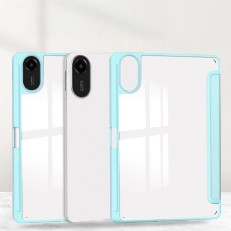 Etui z klapką Bizon Case Tab Clear Matt do Xiaomi Redmi Pad 2, błękitne