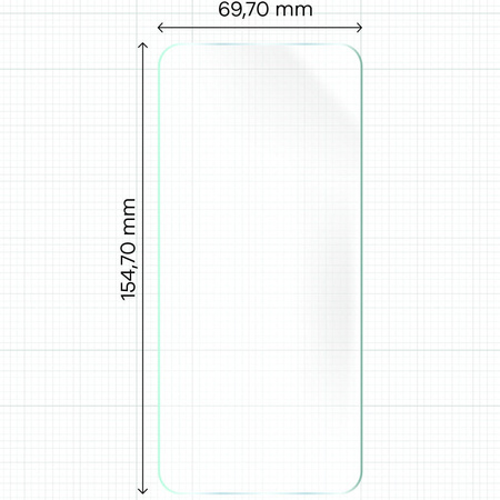Folia hydrożelowa na ekran Bizon Glass Hydrogel do Redmi Note 12S, 2 sztuki