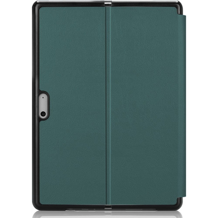 Etui Bizon Case Tab Croc do Microsoft Surface Pro 8, ciemnozielone