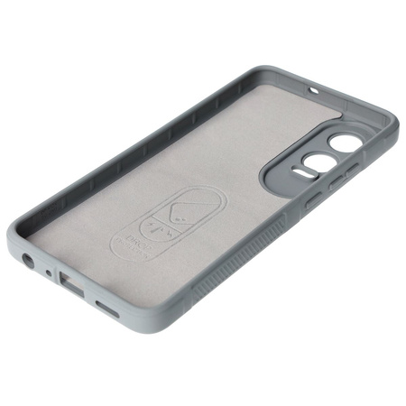 Pancerne etui Bizon Case Tur do OnePlus Nord CE4 Lite 5G, jasnoszare