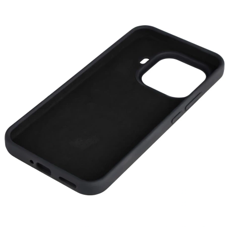 Silikonowe etui Bizon Soft Case do Xiaomi 15T Pro, czarne