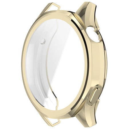 Etui Bizon Case Watch Felipe do Huawei Watch GT 5 46 mm, złote