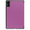 Etui Bizon Case Tab Croc do Xiaomi Redmi Pad 10.6 2022, ciemnofioletowe