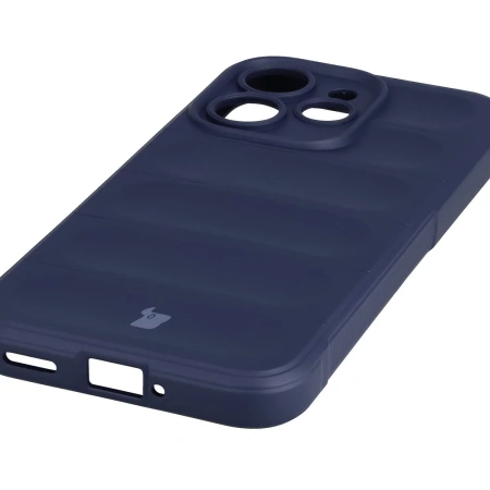 Pancerne etui Bizon Case Tur do Oppo Reno 15 Pro, granatowe