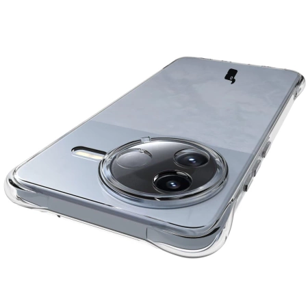 Elastyczne etui Bizon Case Salpa do Xiaomi Poco F7 Pro, przezroczyste