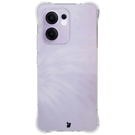 Elastyczne etui + 2x szkło hartowane Bizon Case Clear Pack do Oppo Reno13 F