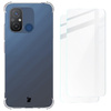 Etui + 2x szkło Bizon Case Clear Pack do Xiaomi Redmi 12C, przezroczyste