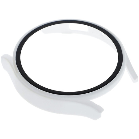 Etui Bizon Case Watch Adamo do Galaxy Watch 5 44mm, białe