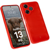 Pancerne etui Bizon Case Tur do Xiaomi Redmi 13 4G, czerwone