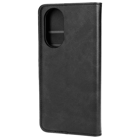 Etui z klapką Bizon Case Pocket do Oppo A58 4G, czarne