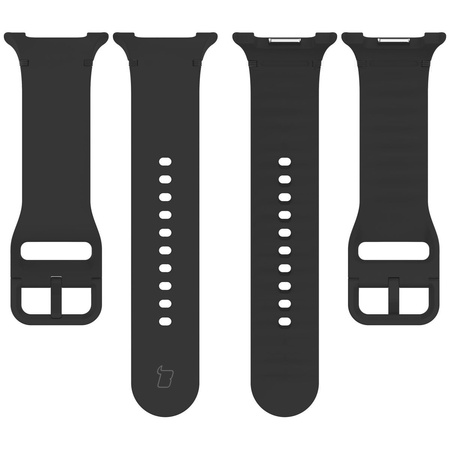 Silikonowy pasek Bizon Strap Watch Silicone do Galaxy Watch Ultra 47 mm, żółty
