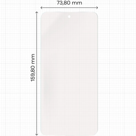 Folia matowa Bizon Glass Film Sun Duo do Nothing Phone (3a) Pro, 2 sztuki