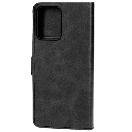Etui z klapką Bizon Case Pocket do Xiaomi Redmi Note 12 5G / Xiaomi Poco X5, czarne