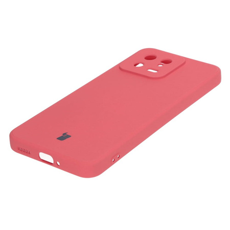 Etui Bizon Case Silicone Sq do Xiaomi 13, brudny róż
