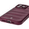 Pancerne etui Bizon Case Tur do iPhone 15 Pro Max, ciemnofioletowe