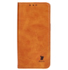 Etui z klapką Bizon Case Pocket Pro do iPhone 14 Pro, brązowe
