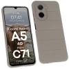 Pancerne etui Bizon Case Tur do Xiaomi Redmi A5 4G / POCO C71 4G, jasnoszare