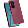 Pancerne etui Bizon Case Tur do Galaxy Z Fold6, burgundowe