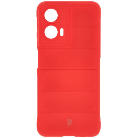 Pancerne etui Bizon Case Tur do Motorola Moto G35 5G, czerwone