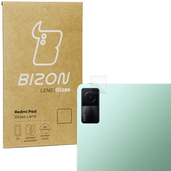 Szkło na aparat Bizon Glass Lens do Xiaomi Redmi Pad 10.6, 2 sztuki