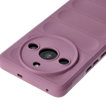 Pancerne etui Bizon Case Tur do Realme 11 Pro / 11 Pro+, jasnofioletowe