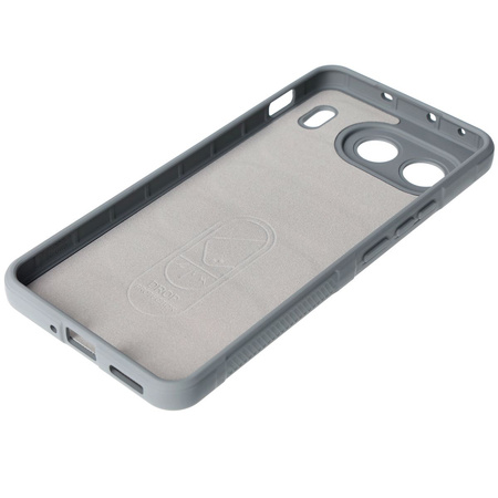 Pancerne etui Bizon Case Tur do OnePlus Nord 4, jasnoszare