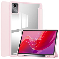 Etui Bizon Case Tab Clear Matt do Lenovo Tab M11 1 gen., różowe