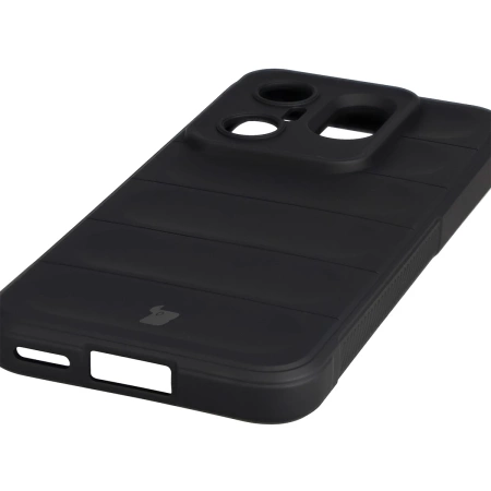 Pancerne etui Bizon Case Tur do Vivo X200 FE, czarne