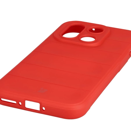 Pancerne etui Bizon Case Tur do OnePlus 15, czerwone