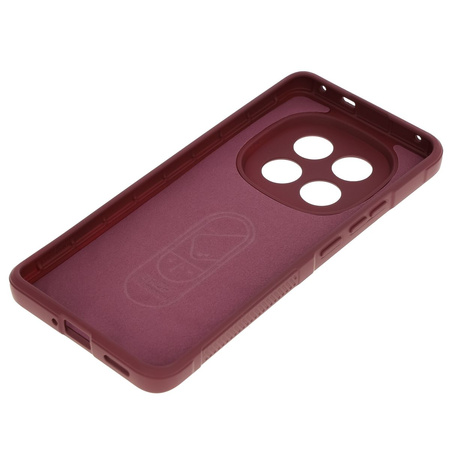 Pancerne etui Bizon Case Tur do Xiaomi Redmi Note 14 Pro Plus 5G, burgundowe