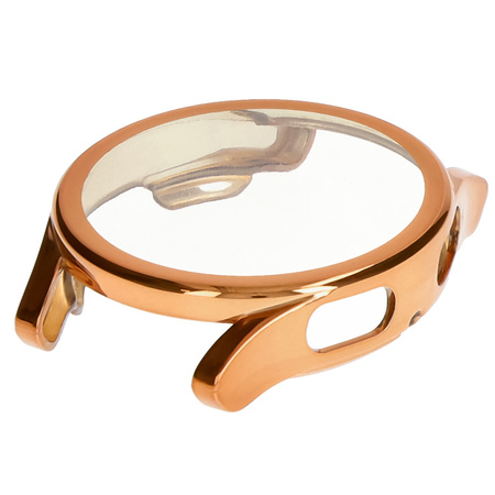 Etui Bizon Case Watch Felipe do Galaxy Watch FE / Watch 4 40 mm, rożowozłote