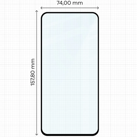 Szkło hartowane Bizon Glass Edge 2 do Galaxy A35 / A55 5G