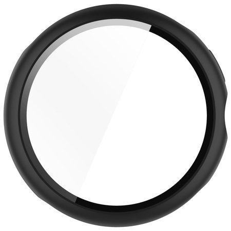 Etui ze szkłem do zegarka Bizon Case Watch Adamo do Google Pixel Watch 3 41mm, czarne