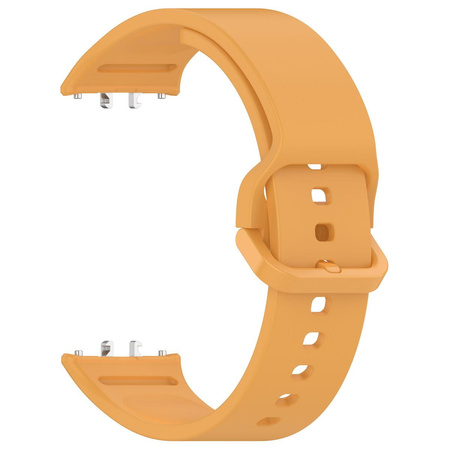 Pasek Bizon Strap Watch Silicone do Galaxy Fit 3, żółty