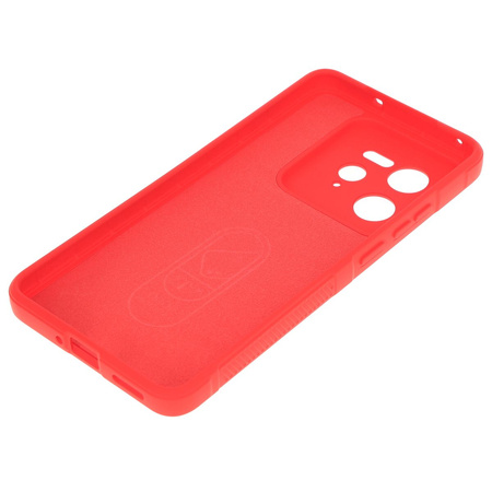 Pancerne etui Bizon Case Tur do Realme GT 7 Pro, czerwone