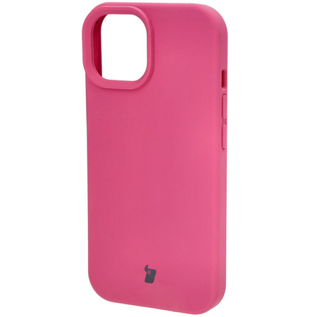 Etui silikonowe Bizon Soft Case do iPhone 15, fuksja