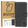 Etui z klapką Bizon Case Pocket do iPhone 15 Pro Max, czarne