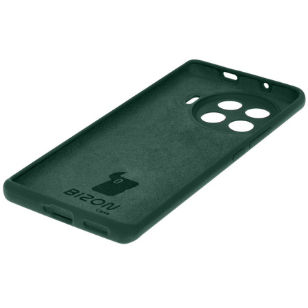 Silikonowe etui Bizon Soft Case do Tecno Spark 20 Pro+, ciemnozielone