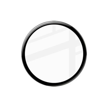 Szkło hartowane Bizon Glass Edge dla Xiaomi Watch S2 46 mm, czarne