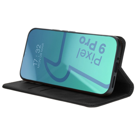 Etui z klapką Bizon Case Pocket Pro do Google Pixel 9 Pro, czarne