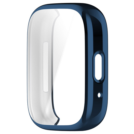Etui Bizon Case Watch Felipe do Xiaomi Redmi Watch 3 Active, niebieskie