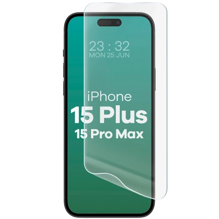 Folia hydrożelowa na ekran Bizon Glass Hydrogel Front do iPhone 15 Plus / 15 Pro Max , 1 sztuka