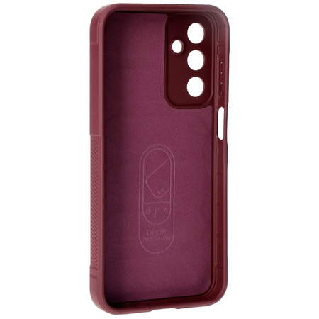 Pancerne etui Bizon Case Tur do Samsung Galaxy M15 5G, ciemnofioletowe