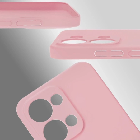 Etui Bizon Case Łupka do Oppo Reno13, różowe