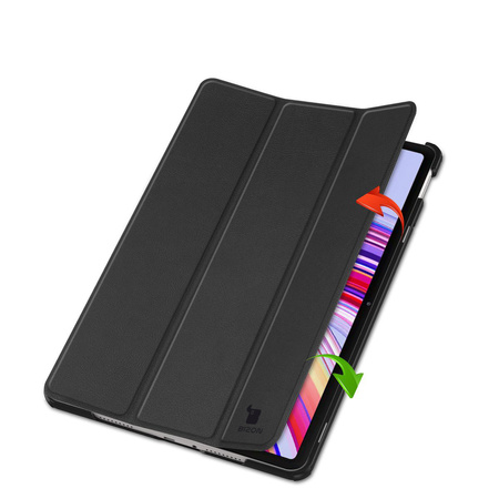 Etui Bizon Case Tab Croc do Xiaomi Redmi Pad Pro 12.1, czarne