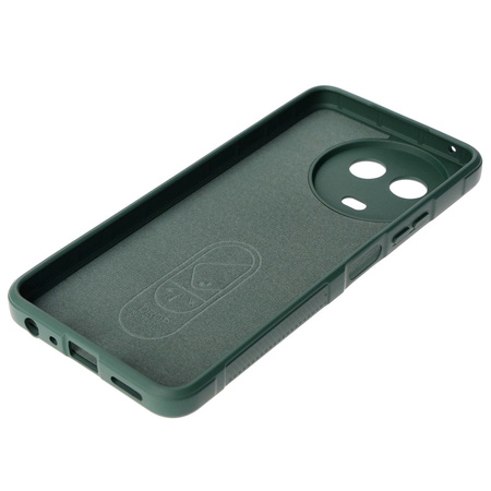 Pancerne etui Bizon Case Tur do Realme 11 5G, ciemnozielone