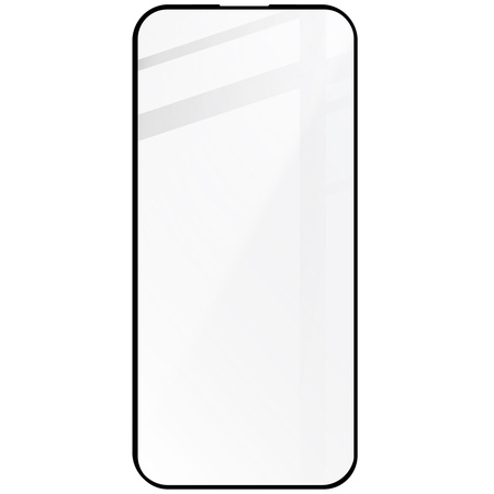 2x Szkło hartowane z ramką + szybka na aparat Bizon Edge 2 Pack do iPhone 16 Pro Max