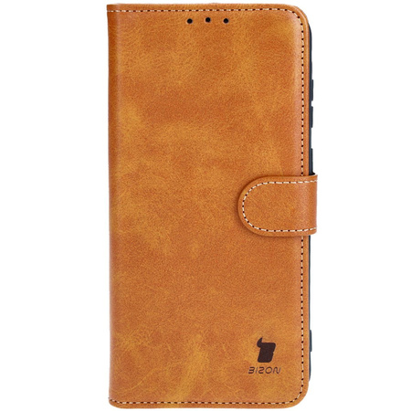 Etui z klapką Bizon Case Pocket do Galaxy A35 5G, brązowe