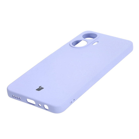 Etui Bizon Case Silicone do Realme C55, jasnofioletowe