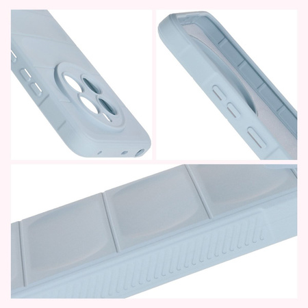 Pancerne etui Bizon Case Tur do Realme 12+, jasnoniebieskie